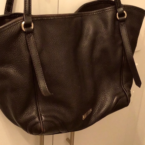 Sale❤️BURBERRY CANTERBURY 🌺Sale🌺 LARGE PEBBLE LEATHER HOBO EUC - Picture 6 of 16